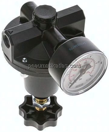 Präzisionsdruckregler mit Feedback-Anschluss G 1/4", 0,5 - 16 bar Standard 3