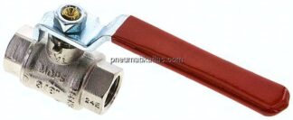Messing-Kugelhahn, Rp 3/8", 0 - 63bar, für Sauerstoff (Industrie)