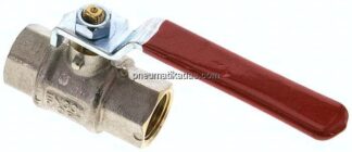 Messing-Kugelhahn, Rp 1/2", 0 - 50bar, für Sauerstoff (Industrie)
