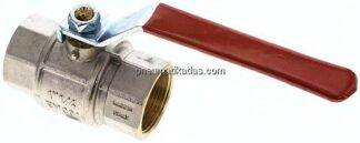 Messing-Kugelhahn, Rp 1-1/4", 0 - 30bar, für Sauerstoff (Industrie)