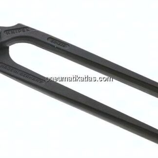 Kneifzange, 225 mm, poliert / schwarz atramentiert