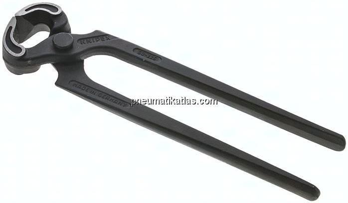 Kneifzange, 225 mm, poliert / schwarz atramentiert