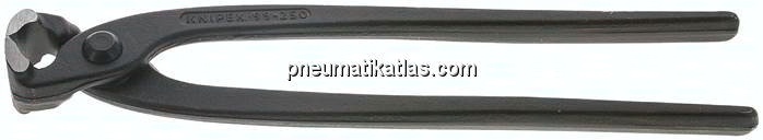 Monierzange, poliert / schwarz atramentiert, 250mm