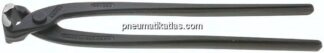 Monierzange, poliert / schwarz atramentiert, 280mm
