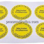 Prüfplakette, 10er Bogen (2025 bis 2030)
