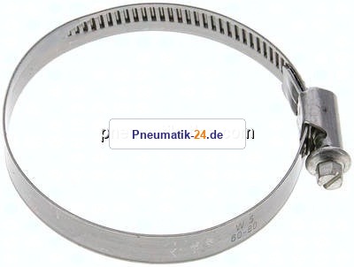 12mm Schlauchschelle 60 - 80mm, 1.4401/1.4571 (W5) (NORMA)