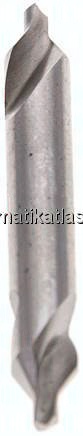 HSS-G Zentrierbohrer DIN 333, 2,0x5,0mm