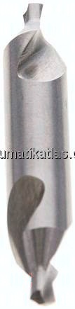 HSS-G Co 5 Zentrierbohrer DIN 333, 3,15x8,0mm
