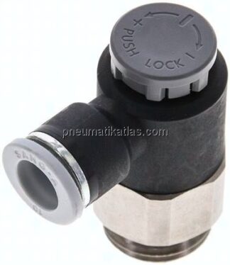 Kompakt-Drosselventil G 1/2"-10mm,zu- und abluftregelnd