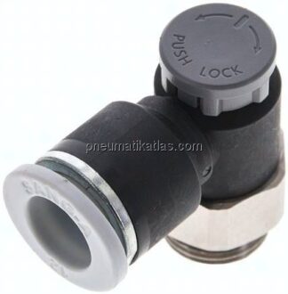 Kompakt-Drosselventil G 1/2"-12mm,zu- und abluftregelnd