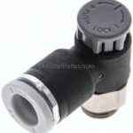 Kompakt-Drosselventil G 1/8"-8mm,zu- und abluftregelnd