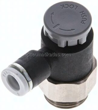 Kompakt-Drosselventil G 3/8"-6mm,zu- und abluftregelnd