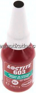 Anaerobe Fügeverbindung, LOCTITE, 10 ml, hochfest