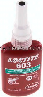 Anaerobe Fügeverbindung, LOCTITE, 50 ml, hochfest