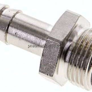 Gewindetülle G 3/8"-9 (3/8")mm, Messing vernickelt