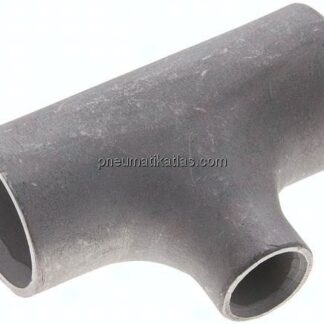 T-Stück 33,7x2,0mm - 21,3x1,6mm, 1.4571, geschweißt