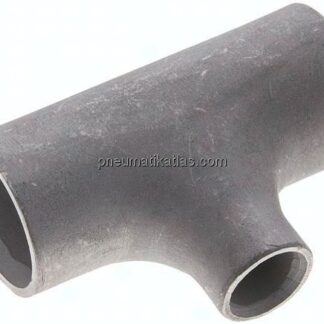 T-Stück 33,7x2,0mm - 21,3x1,6mm, 1.4541, geschweißt