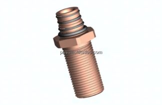 P5 Anschlussstutzen+24° Konus M18x1,5 / K24-12