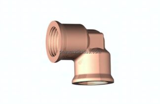90° Bogen 2x Gewinde D1 M12X1,5 D2 M12X1,5