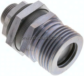 Hydraulik-Rohrleitungskupplung, Muffe Baugr.6, 22 L (M30x2)