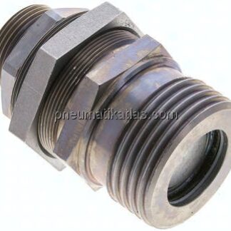 Hydraulik-Rohrleitungskupplung, Muffe Baugr.6, 28 L (M36x2)