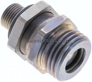 Hydraulik-Rohrleitungskupplung, Muffe Baugr.2, 10 S (M18x1,5)