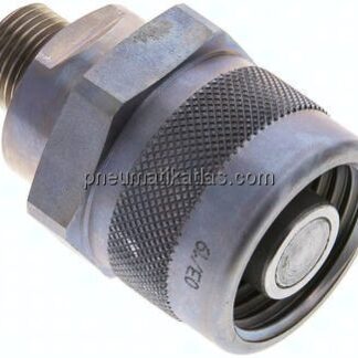 Hydraulik-Rohrleitungskupplung, Stecker Baugr.2, 10 S (M18x1,5)