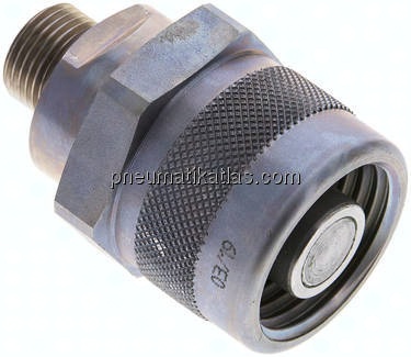 Hydraulik-Rohrleitungskupplung, Stecker Baugr.2, 10 S (M18x1,5)