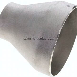 Reduzierstück 139,7x4,0mm - 76,1x2,9mm, 1.4571 nahtlos