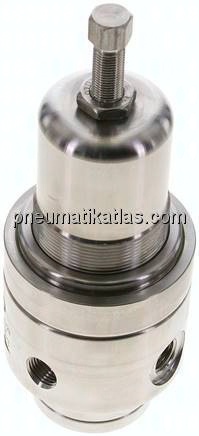 Druckregler, 1.4404, G 1/4", 3 - 50bar (nicht rücksteuerbar)