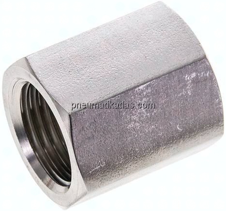 Hochdruck-Muffe G 1/2"-G 1/2", 1.4571