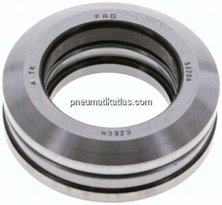 Axial Rillenkugellager, DIN 711, 30x52x17,8mm, kugelige Auflage