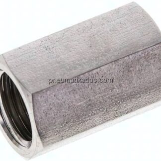 Hochdruck-Muffe G 1/4"-G 1/4", 1.4571