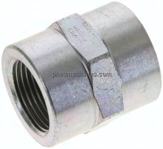 Hochdruck-Muffe G 3/4"-G 3/4", Stahl verzinkt