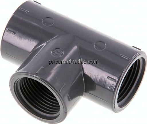 T-Stück Rp 3/4" (IG), PVC-U