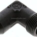 Winkel-Anschweißverschraubung 12 S (M20x1,5), ohne Mutter & Schneidring, Stahl phosphatiert