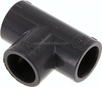 Klebemuffen-T-Stück, PVC-U, 20mm
