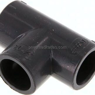 Klebemuffen-T-Stück, PVC-U, 20mm