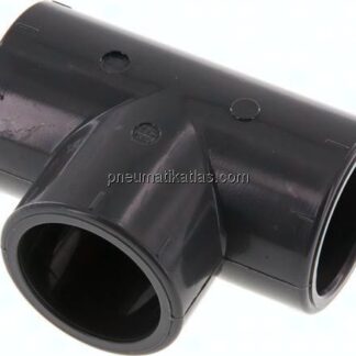 Klebemuffen-T-Stück, PVC-U, 32mm
