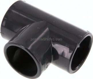 Klebemuffen-T-Stück, PVC-U, 50mm