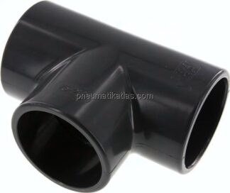 Klebemuffen-T-Stück, PVC-U, 75mm