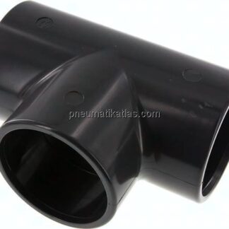 Klebemuffen-T-Stück, PVC-U, 90mm