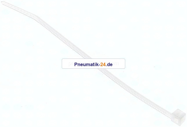 Kgabelbinder/Schlauchbinder PA 6.6, Band: 2,5 x 98mm