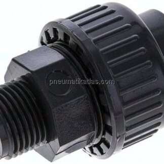 Klebe-/Gewindeverschraubung, PVC-U/ EPDM, 20mmxG 1/2" AG