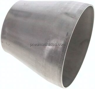 Reduzierstück 168,3x2,6mm - 114,3x2,6mm, 1.4571 geschweißt