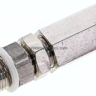 Vakuumregler mit Fremdleckage G 1/8", Messing vernickelt
