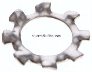 Zahnscheibe DIN 6797A, außengezahnt, 8,4mm (M 8), Edelstahl A2