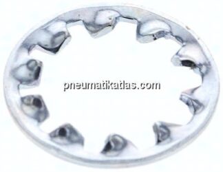Zahnscheibe DIN 6797J, innengezahnt, 13mm (M 12), Stahl verzinkt