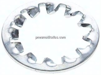 Zahnscheibe DIN 6797J, innengezahnt, 19mm (M 18), Stahl verzinkt