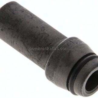 Anschweißnippel 10 x 2mm, Stahl phosphatiert